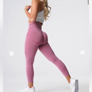 Pastel Pink NVGTN seamless leggings